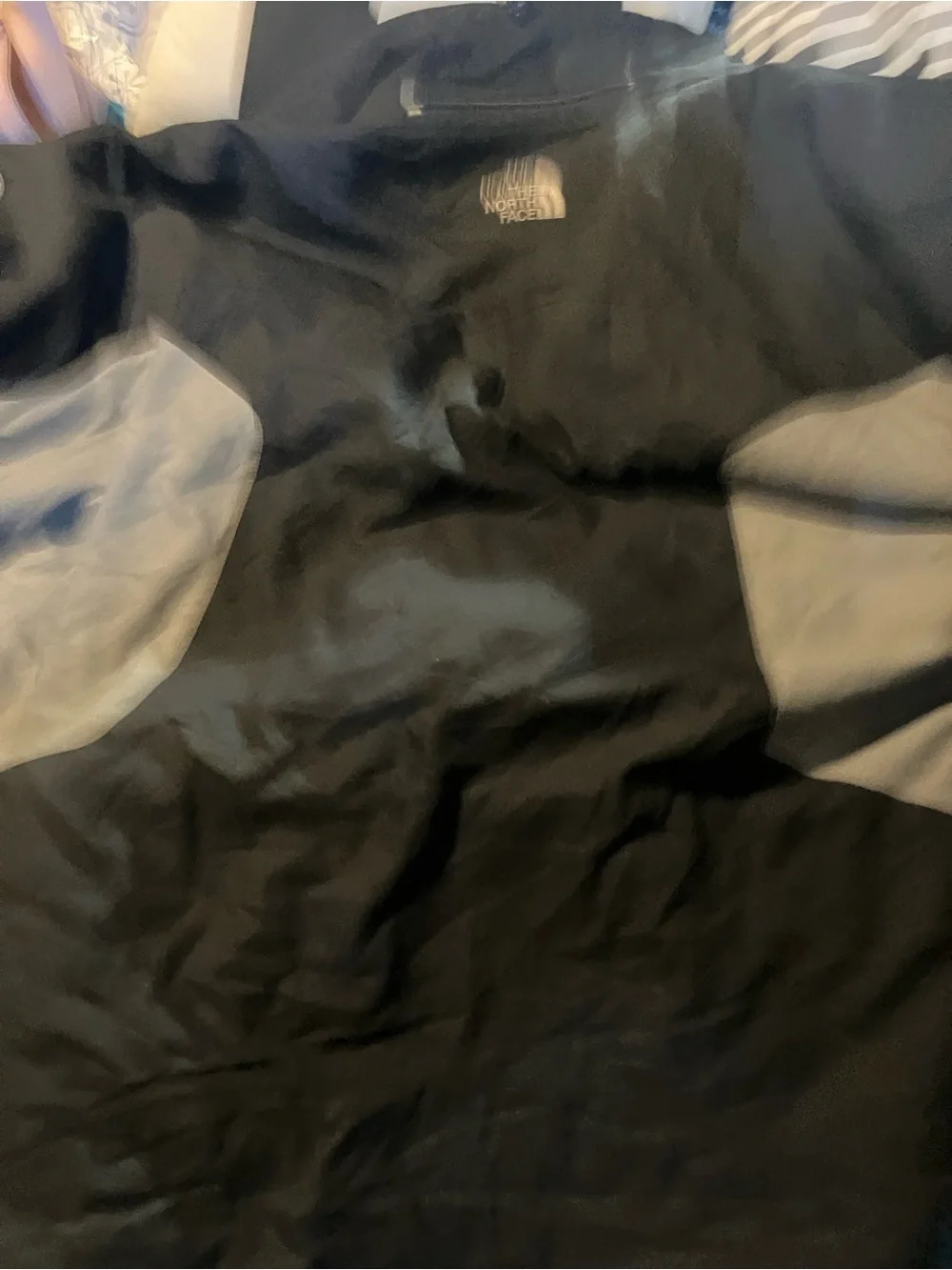 The North Face , Hyvent 3 in 1 , textile all purpose jacket, black & gray ,XL/Tg